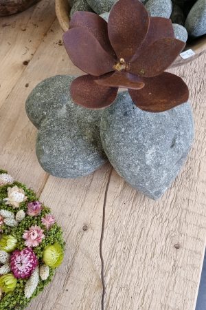 rostblume blume metallblume rostig metalldeko blüte rostblüte dekoblüte metall rost im mrs greenery shop bestellen kaufen