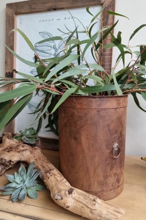 rost topf übertopf töpfe metalltopf rostig metalldeko blumentopf vase im mrs greenery shop bestellen kaufen