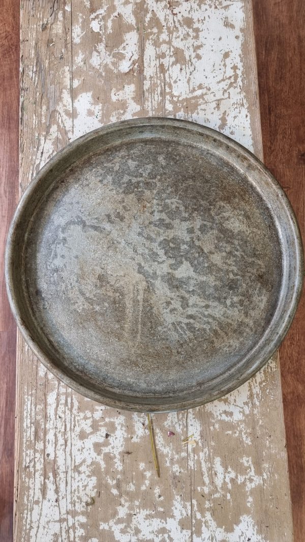 tablett rund schale metallschale metalltablett dekotablett deko naturdeko im mrs Greenery shop bestellen kaufen
