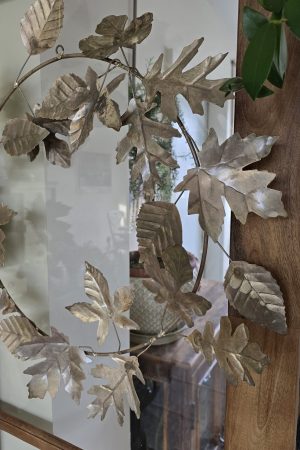 Kranz Metallkranz Kränze Metall Herbst Winter im Mrs Greenery Shop bestellen kaufen