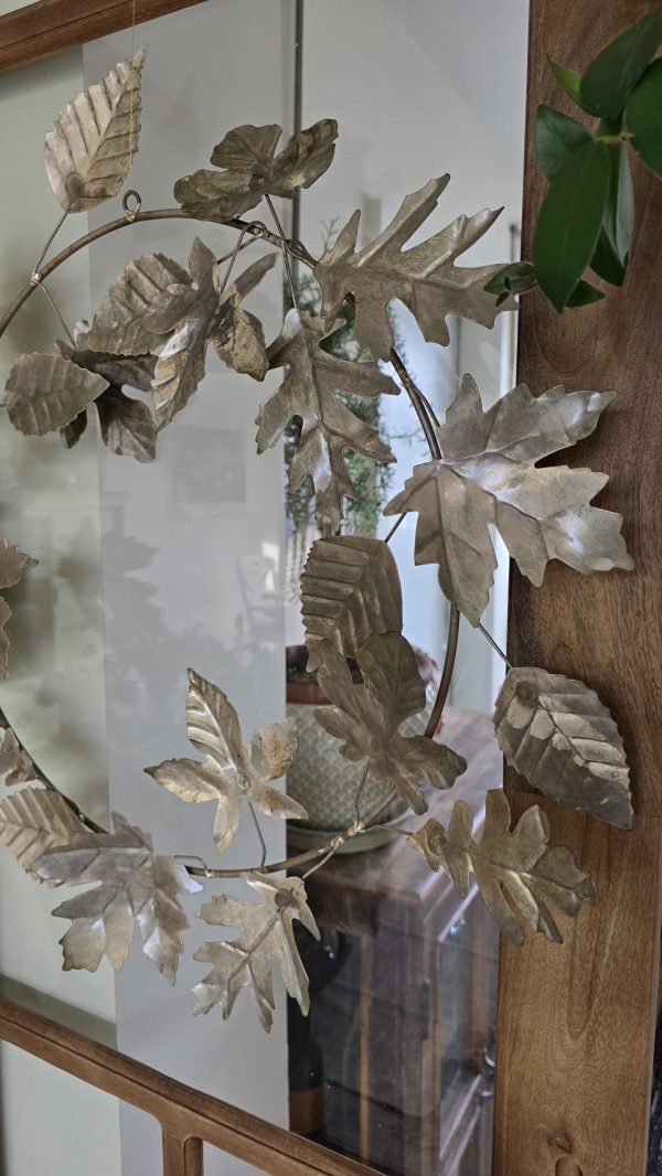 Kranz Metallkranz Kränze Metall Herbst Winter im Mrs Greenery Shop bestellen kaufen