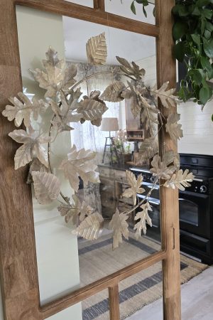 Kranz Metallkranz Kränze Metall Herbst Winter im Mrs Greenery Shop bestellen kaufen
