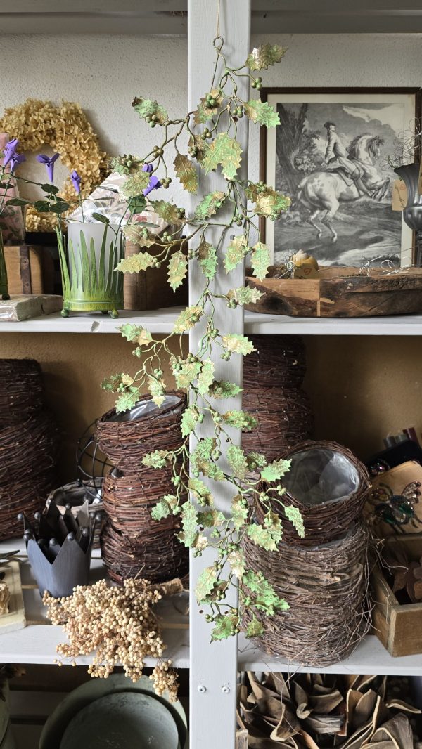 Girlande Blättergirlande Metall Floral im Mrs Greenery Shop bestellen kaufen