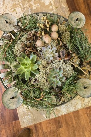 Adventskranz Adventsdeko Adventsschale Adventstablett Adventsschale Mrs Greenery kaufen bestellen Shop