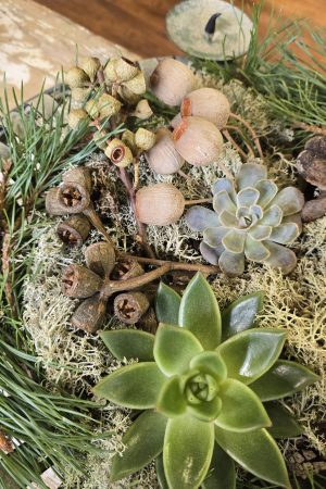 Adventskranz Adventsdeko Adventsschale Adventstablett Adventsschale Mrs Greenery kaufen bestellen Shop