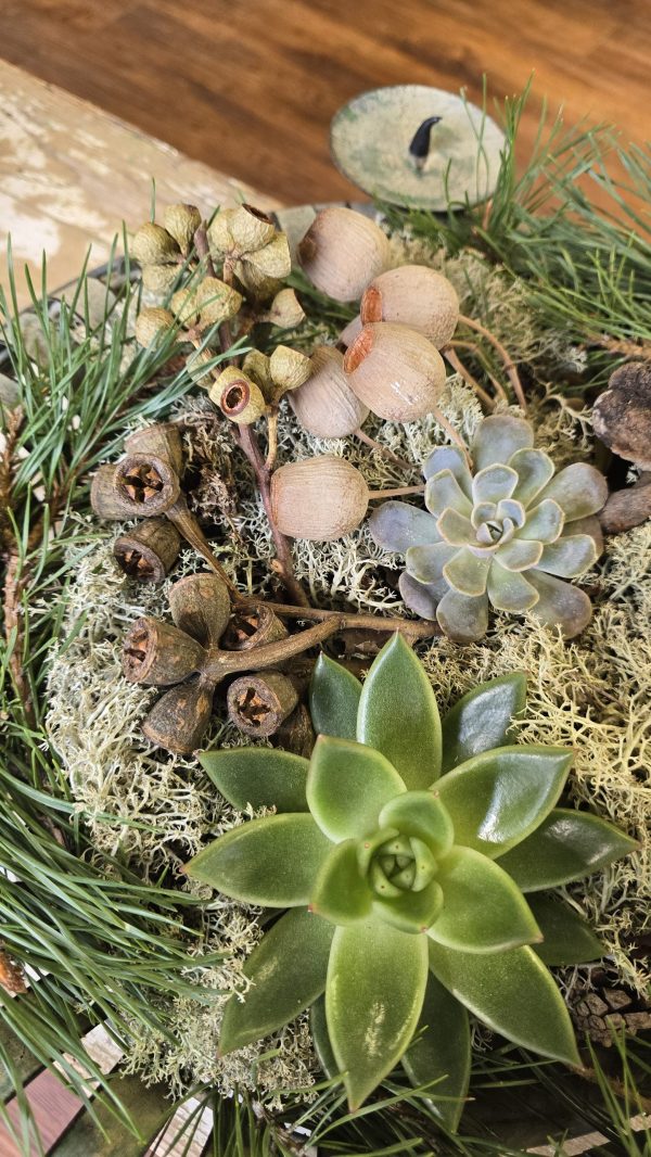 Adventskranz Adventsdeko Adventsschale Adventstablett Adventsschale Mrs Greenery kaufen bestellen Shop