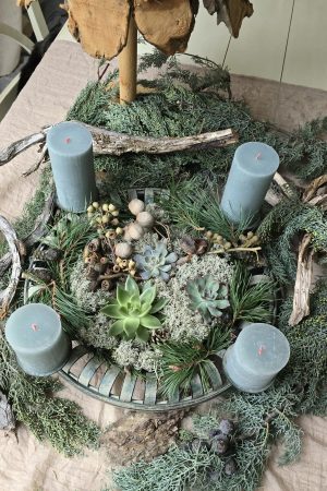 Adventskranz Adventsdeko Adventsschale Adventstablett Adventsschale Mrs Greenery kaufen bestellen Shop