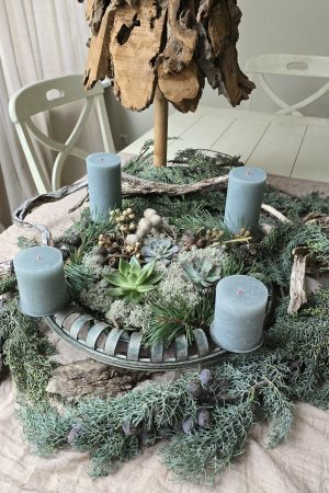 Adventskranz Adventsdeko Adventsschale Adventstablett Adventsschale Mrs Greenery kaufen bestellen Shop