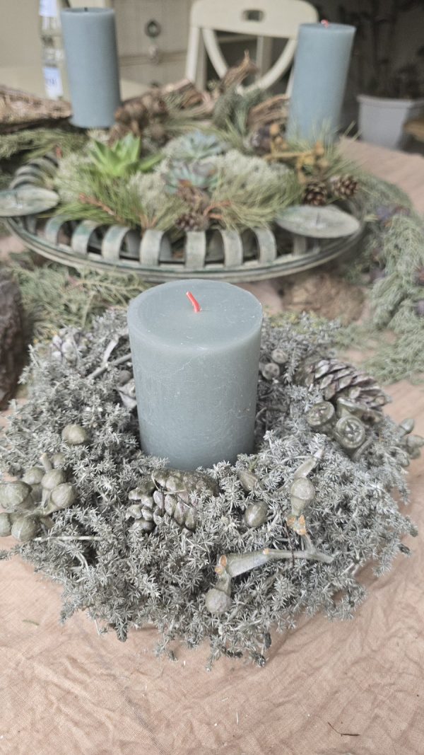 kranz Kränze gewachst wachskranz winterkranz weihnachtskranz mrs greenery shop bestellen kaufen