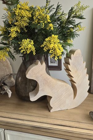eichhörnchen holzdeko fruehlingsdeko herbstdeko osterdeko deko dekoidee mrs greenery shop bestellen kaufen