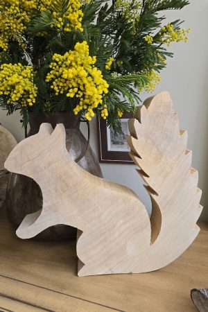 eichhörnchen holzdeko fruehlingsdeko herbstdeko osterdeko deko dekoidee mrs greenery shop bestellen kaufen