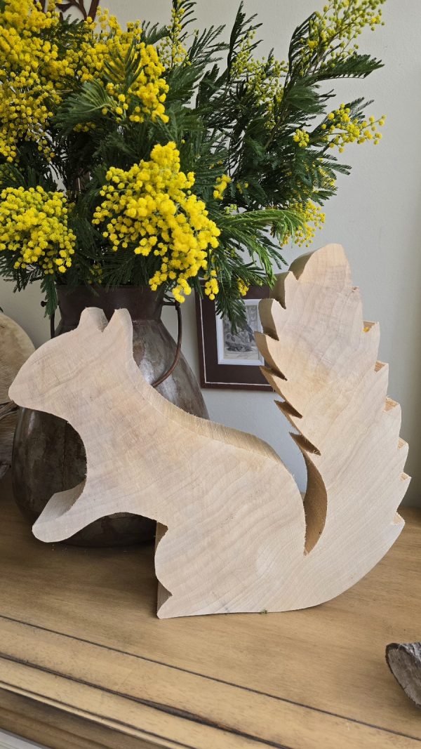eichhörnchen holzdeko fruehlingsdeko herbstdeko osterdeko deko dekoidee mrs greenery shop bestellen kaufen
