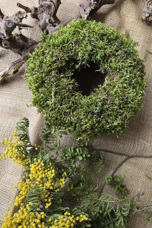 Mooskranz frisch gebunden Kranz Kränze Moos im Mrs Greenery Shop bestellen kaufen
