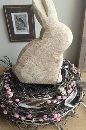 Hase Holzhase Osterhase Vollholz Pappel Pappelholz Pappelhase naturhase dekohase handarbeit osterdeko deko natur dekoidee holzdeko naturdeko im Mrs Greenery Shop bestellen kaufen
