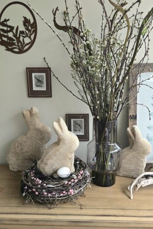 Hase Holzhase Osterhase Vollholz Pappel Pappelholz Pappelhase naturhase dekohase handarbeit osterdeko deko natur dekoidee holzdeko naturdeko im Mrs Greenery Shop bestellen kaufen