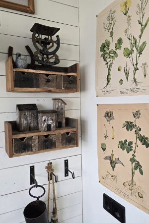 haus häuschen dekohaus holzhaus mini deko natur dekoidee holzdeko naturdeko im Mrs Greenery Shop bestellen kaufen