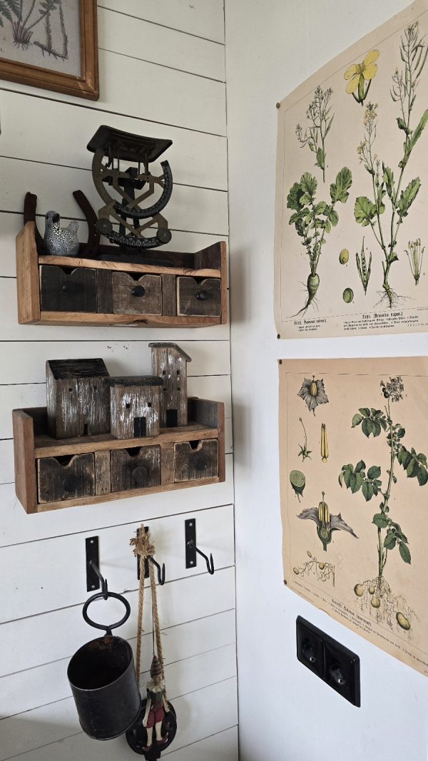 haus häuschen dekohaus holzhaus mini deko natur dekoidee holzdeko naturdeko im Mrs Greenery Shop bestellen kaufen