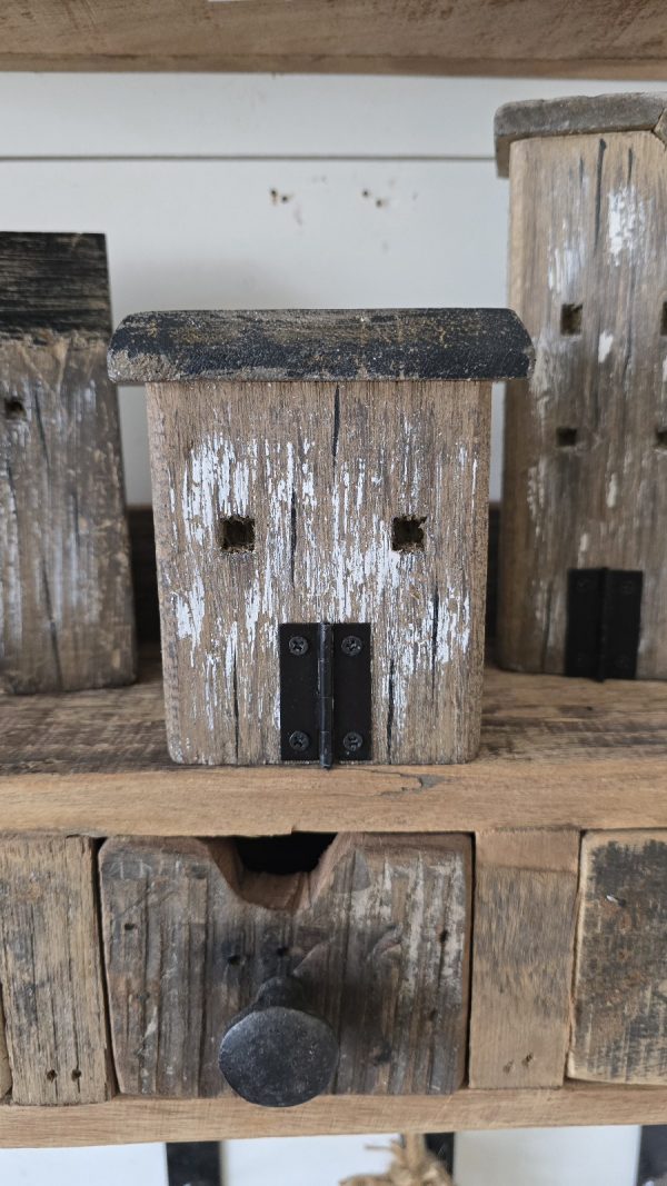 haus häuschen dekohaus holzhaus mini deko natur dekoidee holzdeko naturdeko im Mrs Greenery Shop bestellen kaufen