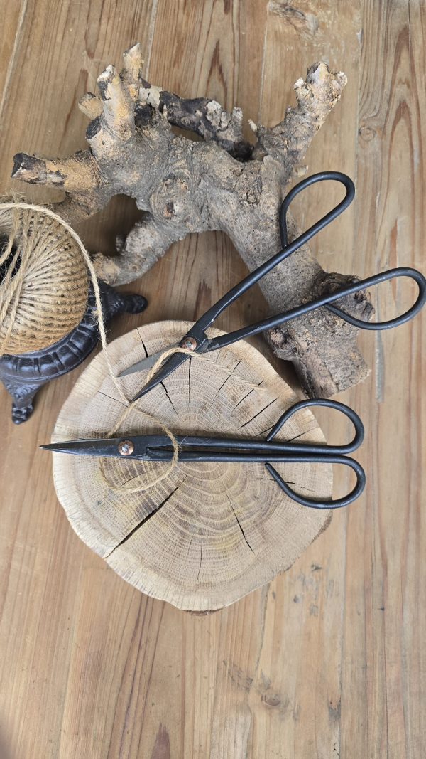 bonsaischere schere lang metall kreativ mrs greenery shop bestellen kaufen schwarz