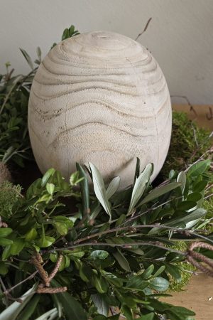 ei Holzei Osterei Vollholz Pappel Pappelholz Pappelhase naturhase dekohase handarbeit osterdeko deko natur dekoidee holzdeko naturdeko im Mrs Greenery Shop bestellen kaufen