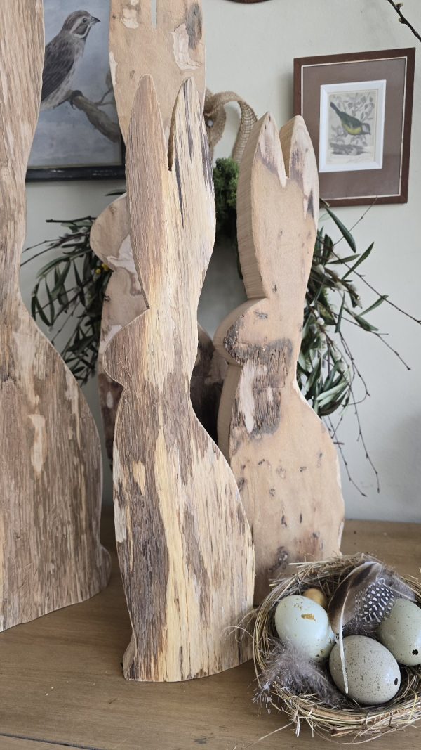 metallhase hase tablett osterdeko ostern naturdeko im Mrs Greenery Shop bestellen kaufen
