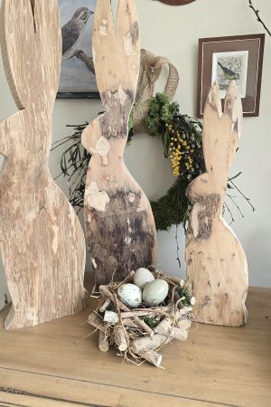 Nest Osternest Naturnest dekoidee holzdeko naturdeko im Mrs Greenery Shop bestellen kaufen