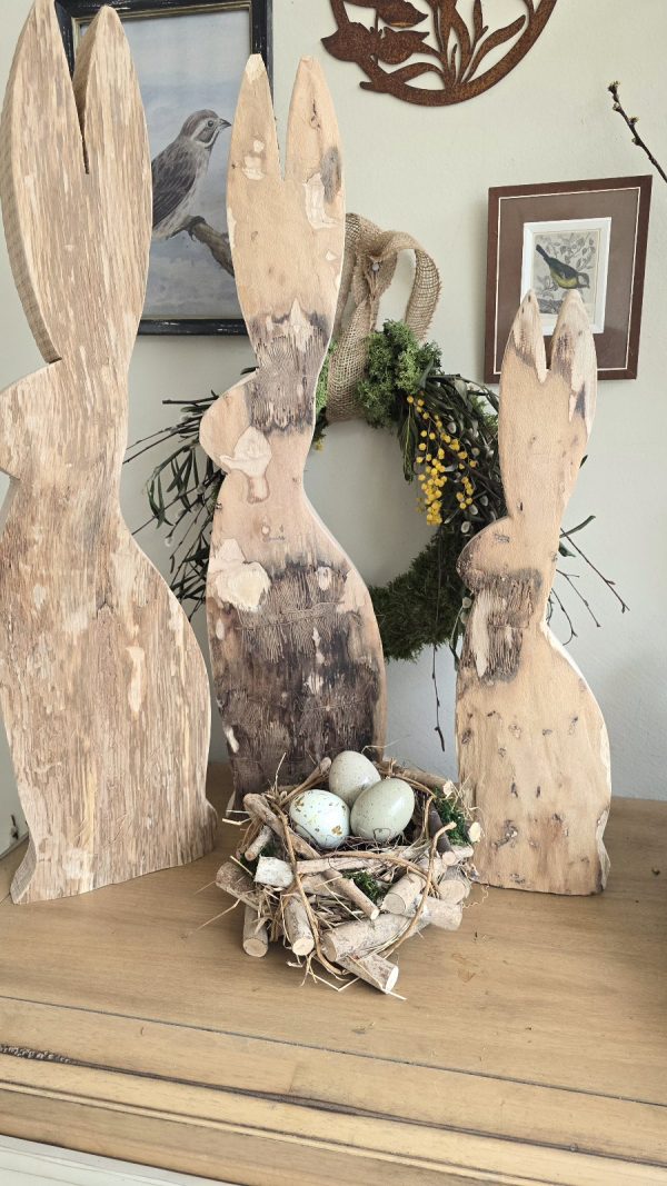 Nest Osternest Naturnest dekoidee holzdeko naturdeko im Mrs Greenery Shop bestellen kaufen