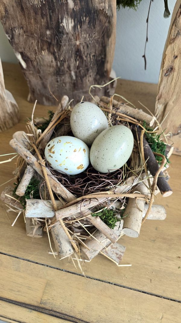 Nest Osternest Naturnest dekoidee holzdeko naturdeko im Mrs Greenery Shop bestellen kaufen