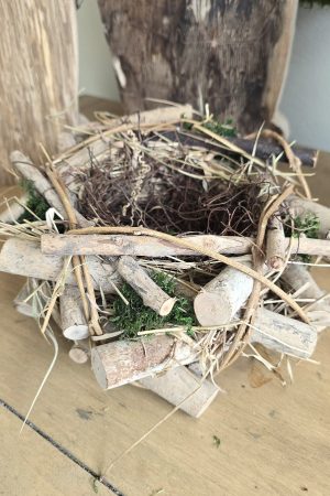 Nest Osternest Naturnest dekoidee holzdeko naturdeko im Mrs Greenery Shop bestellen kaufen