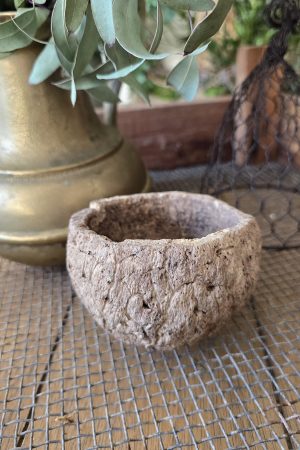 Schale natur Dekoschale Dekotopf paranuss im mrs greenery shop bestellen kaufen deko