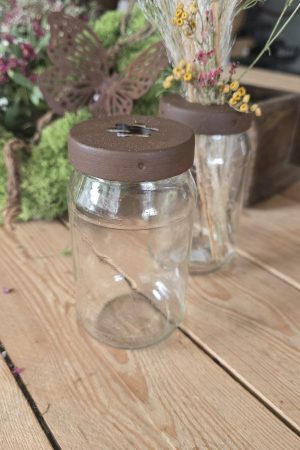 glas mit steckhilfe frischblumen trockenblumen gläser im mrs greenery shop bestellen kaufen