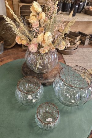 steckvase steckhilfe blumen draht trockenblumen frischblumen glas vase im mrs greenery shop bestellen kaufen