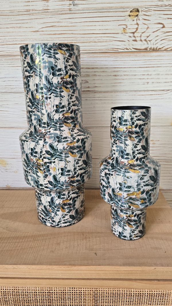 vase metallvase dekovase metall im mrs greenery shop bestellen kaufen
