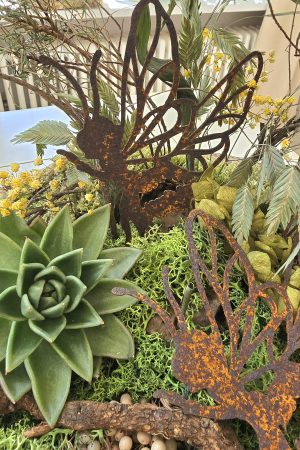 rostdeko rost deko metalldeko biene hummel im mrs greenery Shop bestellen kaufen naturdeko