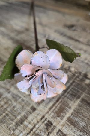 blume metallblume metalldeko rostdeko blüte im mrs greenery shop bestellen kaufen