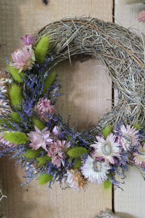 Trockenblumenkranz Kränze fertig gebunden kranz sommerkranz Dekokranz deko im Mrs Greenery Shop bestellen kaufen naturdeko