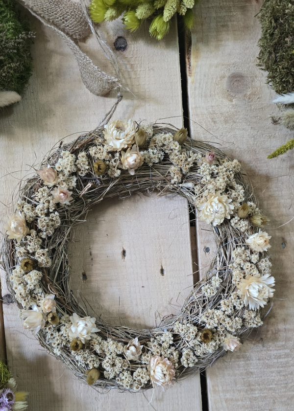 Trockenblumenkranz Kränze fertig gebunden kranz sommerkranz Dekokranz deko im Mrs Greenery Shop bestellen kaufen naturdeko