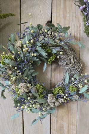 Trockenblumenkranz Kränze fertig gebunden kranz sommerkranz Dekokranz deko im Mrs Greenery Shop bestellen kaufen naturdeko