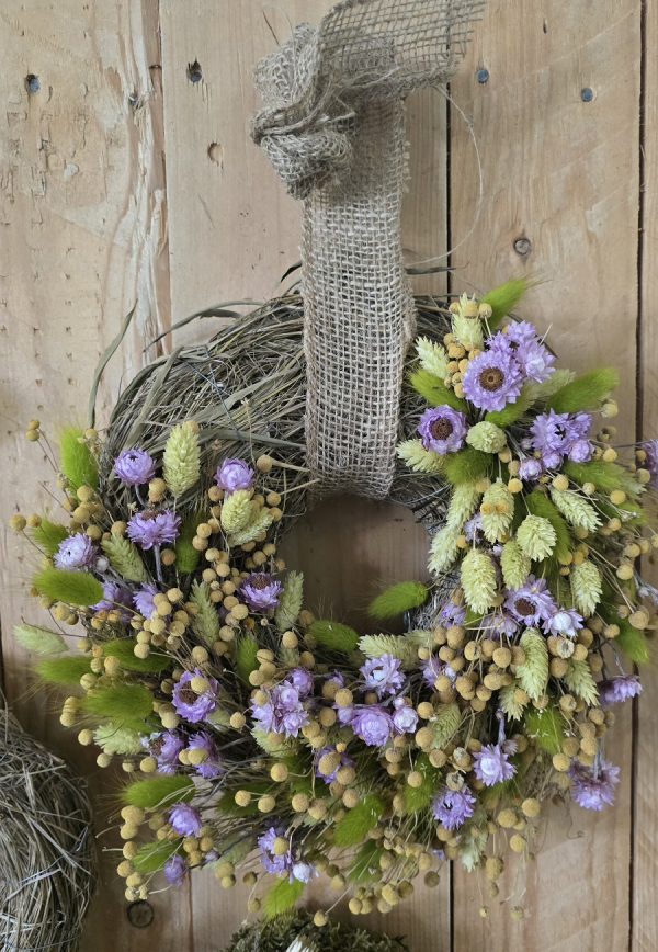 Trockenblumenkranz Kränze fertig gebunden kranz sommerkranz Dekokranz deko im Mrs Greenery Shop bestellen kaufen naturdeko