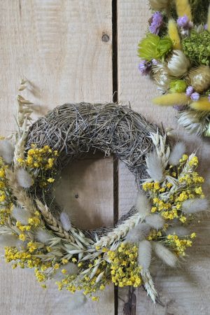 Trockenblumenkranz Kränze fertig gebunden kranz sommerkranz Dekokranz deko im Mrs Greenery Shop bestellen kaufen naturdeko