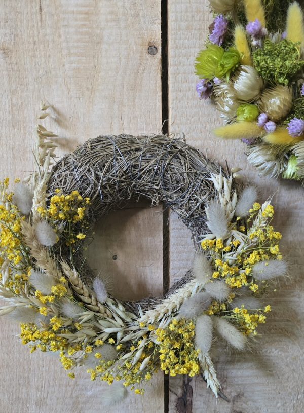 Trockenblumenkranz Kränze fertig gebunden kranz sommerkranz Dekokranz deko im Mrs Greenery Shop bestellen kaufen naturdeko