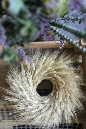 Trockenblumenkranz Kränze fertig gebunden kranz sommerkranz Dekokranz deko im Mrs Greenery Shop bestellen kaufen naturdeko