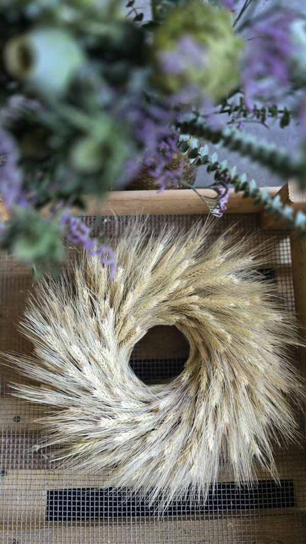 Trockenblumenkranz Kränze fertig gebunden kranz sommerkranz Dekokranz deko im Mrs Greenery Shop bestellen kaufen naturdeko
