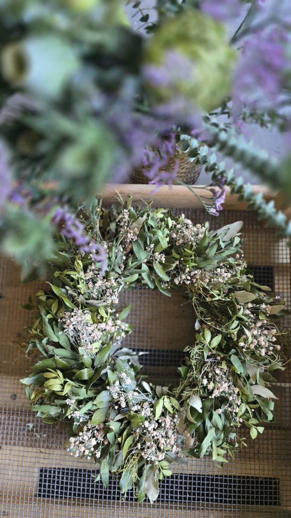 Trockenblumenkranz Kränze fertig gebunden kranz sommerkranz Dekokranz deko im Mrs Greenery Shop bestellen kaufen naturdeko