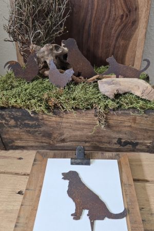 Roststecker Dekostecker Rostdeko Tiere Rosttiere Metalldeko im Mrs Greenery Shop bestellen kaufen