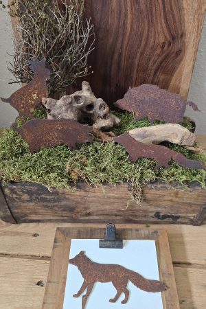 Roststecker Dekostecker Rostdeko Tiere Rosttiere Metalldeko im Mrs Greenery Shop bestellen kaufen