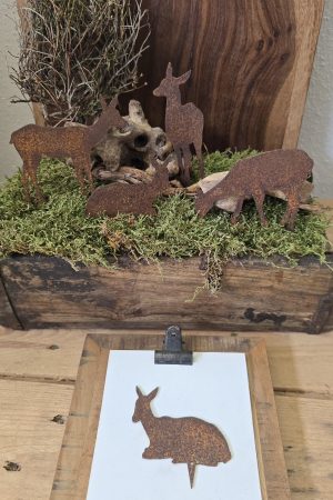 Roststecker Dekostecker Rostdeko Tiere Rosttiere Metalldeko im Mrs Greenery Shop bestellen kaufen