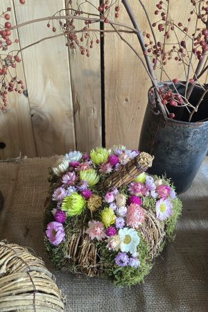 kürbis blumenkürbis strohblumen holz herbstdeko dekokürbis dekoidee deko im Mrs Greenery Shop bestellen kaufen naturdeko
