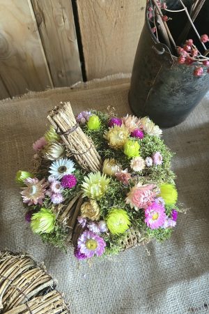 kürbis blumenkürbis strohblumen holz herbstdeko dekokürbis dekoidee deko im Mrs Greenery Shop bestellen kaufen naturdeko