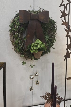 Rostdeko Schleife Rostschleife Deko Metalldeko im Mrs Greenery Shop bestellen kaufen